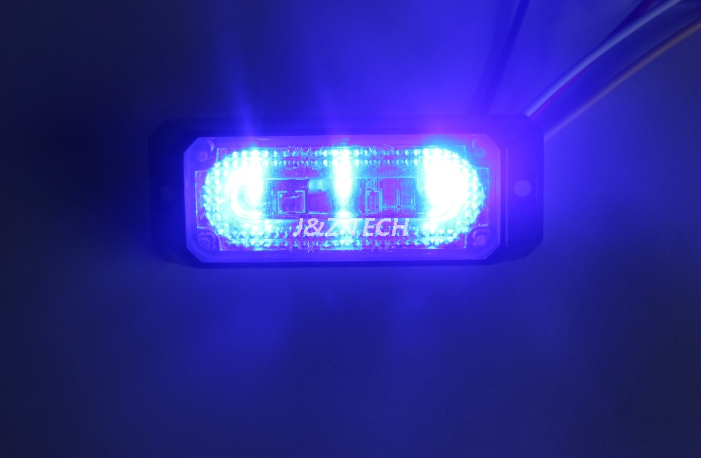 Linear 3 Ambulance Warning Surface Mount LED Strobe Lighthead